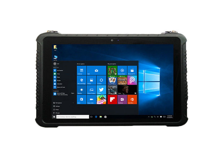 10 Inch IP65 Waterproof Windows Tablet With Built In Barcode Scanner , Vehicle Mount