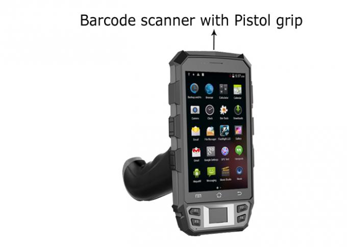 Rugged Handheld RFID Reader Long Range BH95 5.0 Inch For Goods Stock Taking