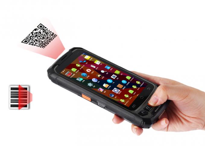 LF RFID Android Handheld Reader 4.7 Inch For Warehouse Management