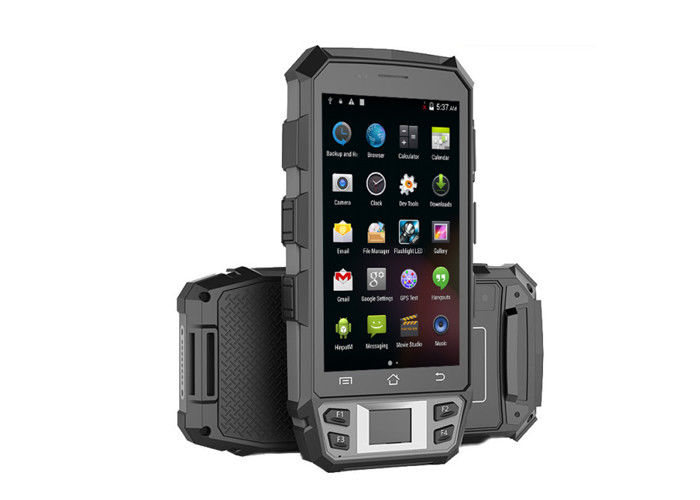 Rugged Handheld RFID Reader 5.0 Inch With Removable 4500mah Big Battery Or 8000mah